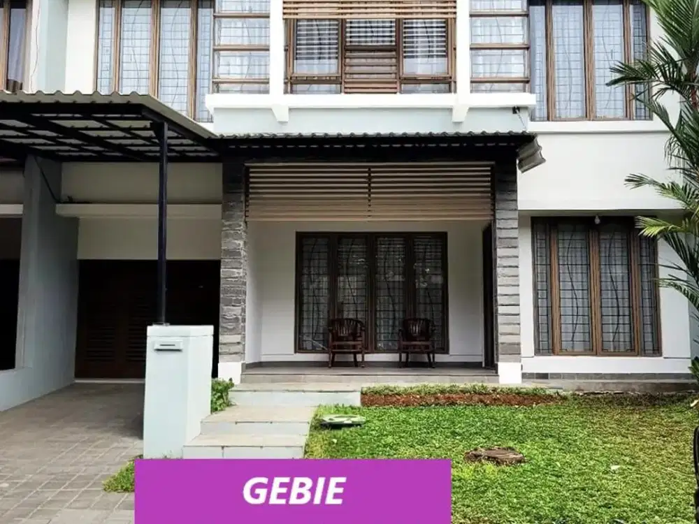 Rumah Modern Dalam Cluster Aman di Cluster Emerald Bintaro GB-17370