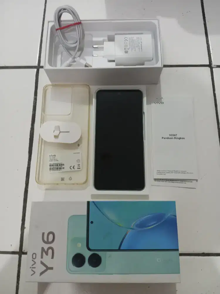 Vivo Y36 RAM 8+8/256 komplit full set
