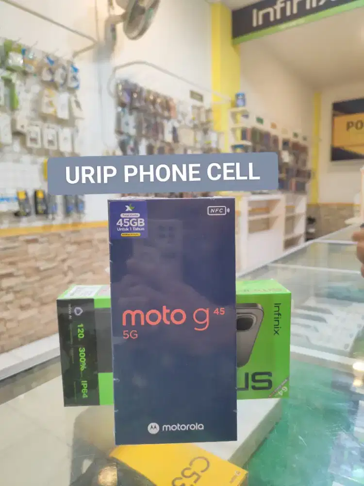 Motorola G45 5G 8/256 Promo+bonus cash & credit garansi Resmi