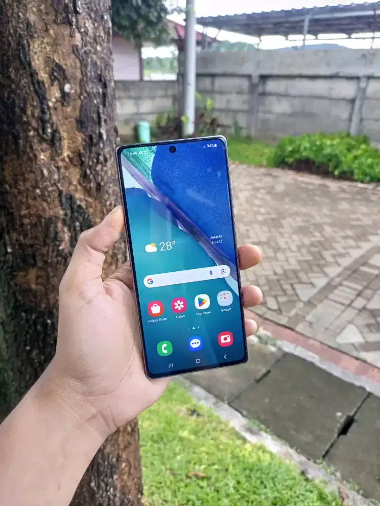 samsung note20 8/256gb (tt masuk)