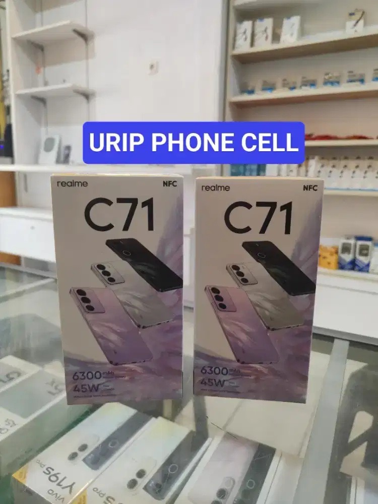 Realme C71 4/128 promo+bonus cash & credit garansi Resmi