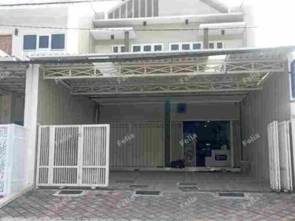 Dijual ruko baru gress komolek jemursari row jalan 3 mobil