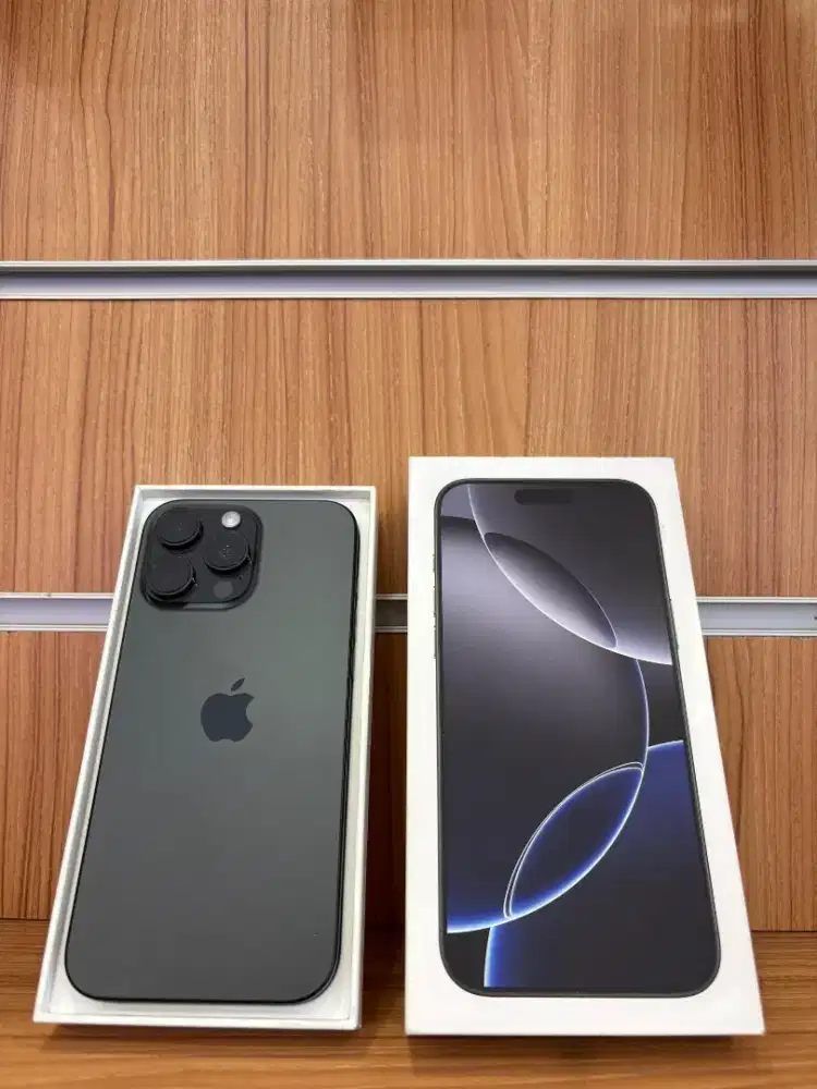 Iphone 16 Pro Max 256GB Black Resmi Ibox/PAA