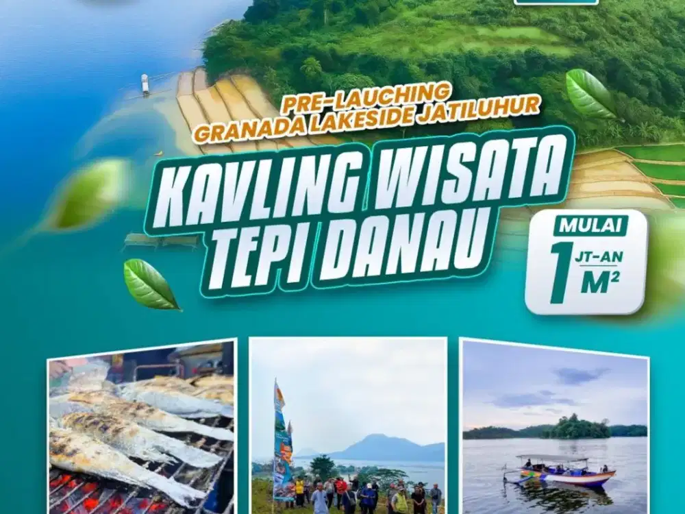 Kavling Villa Wisata Tepi Danau di Jatiluhur