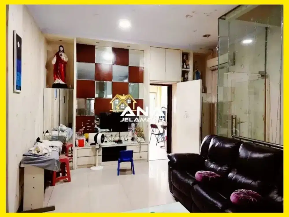 ANA RUMAH UK 4.5X18M DI KOMPLEK KAVLING POLRI JELAMBAR