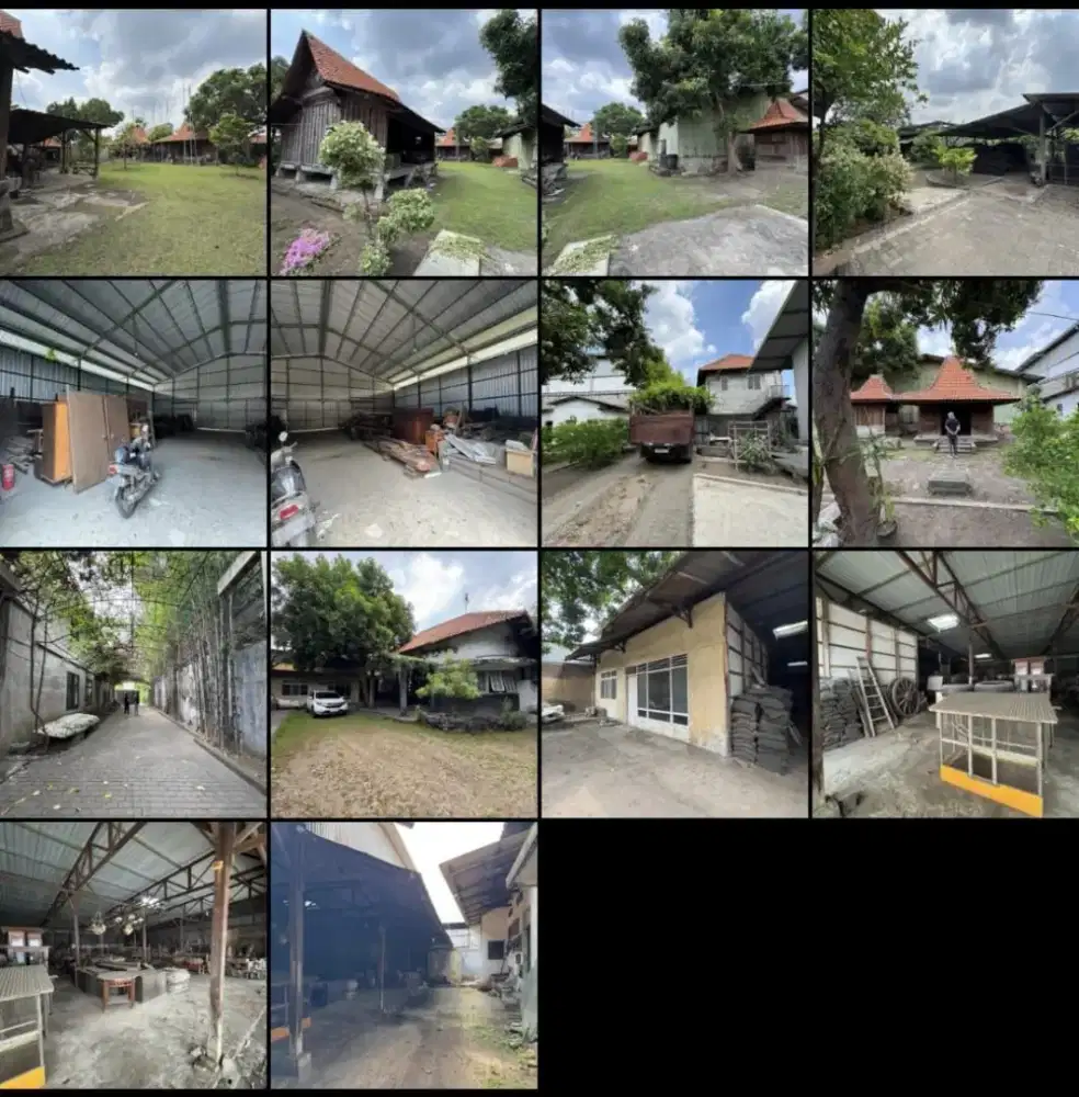 DIJUAL GUDANG RAYA MASTRIP BOGANGIN ROW JALAN BESAR DEKAT PINTU TOL