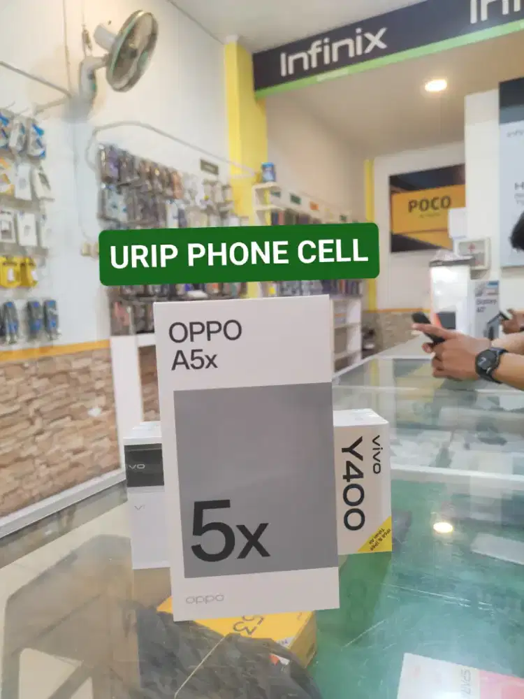 Oppo A5x 6/128 promo+bonus cash & credit promo+bonus Garansi Resmi