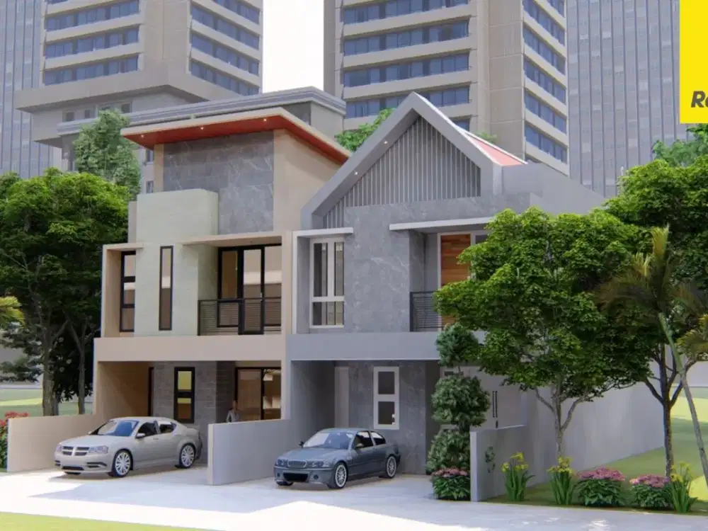 Dijual Rumah 2 lantai di Manyar Tirtoyoso Surabaya