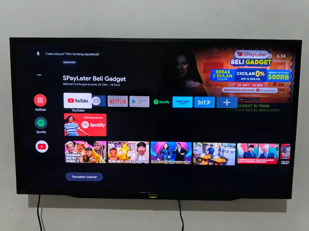 sharp 42 inch digital android