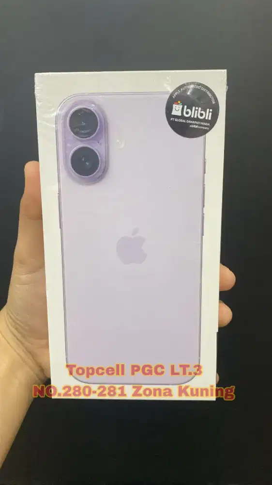 NEW HP IPHONE 17  256 GARANSI RESMI IBOX