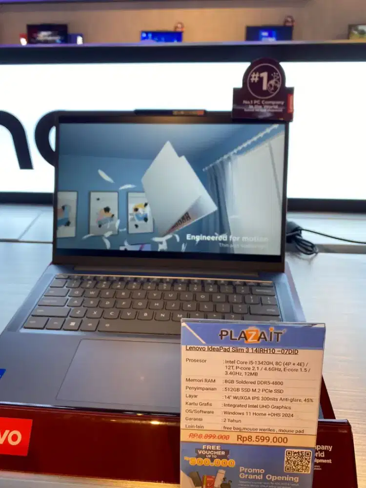 Kredit laptop lenovo ideapad slim 3 modal ktp