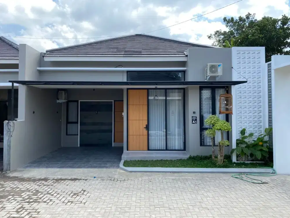 Rumah Siap Huni Asri di Cluster Premium Dekat Pusat Kota Sleman. Bonus Menarik