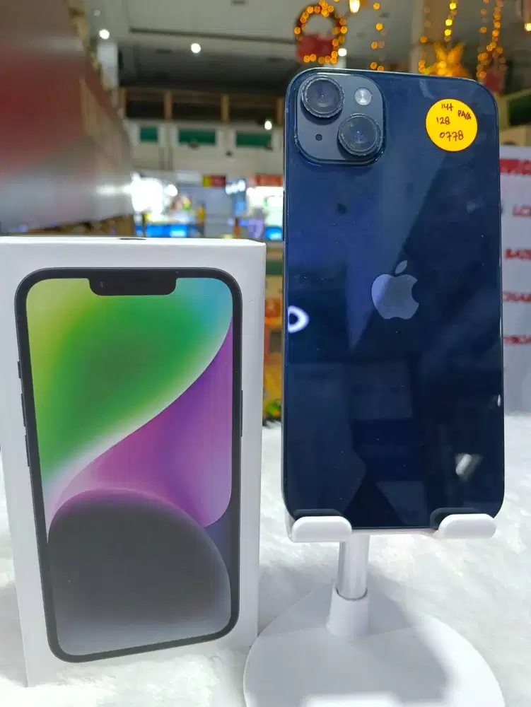IPHONE 14 PLUS 128GB SECOND INDO