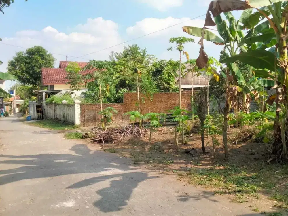 Jual Tanah kapling di sambiroto purwomartani kalasan sleman yogyakarta