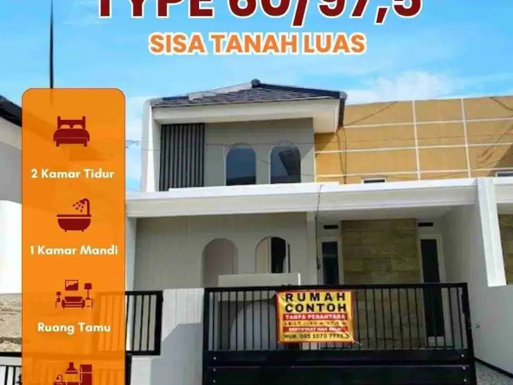Dijual Rumah Perumahan Dami Permai, Jl. Sunan Giri, Pakis, Kab. Malang