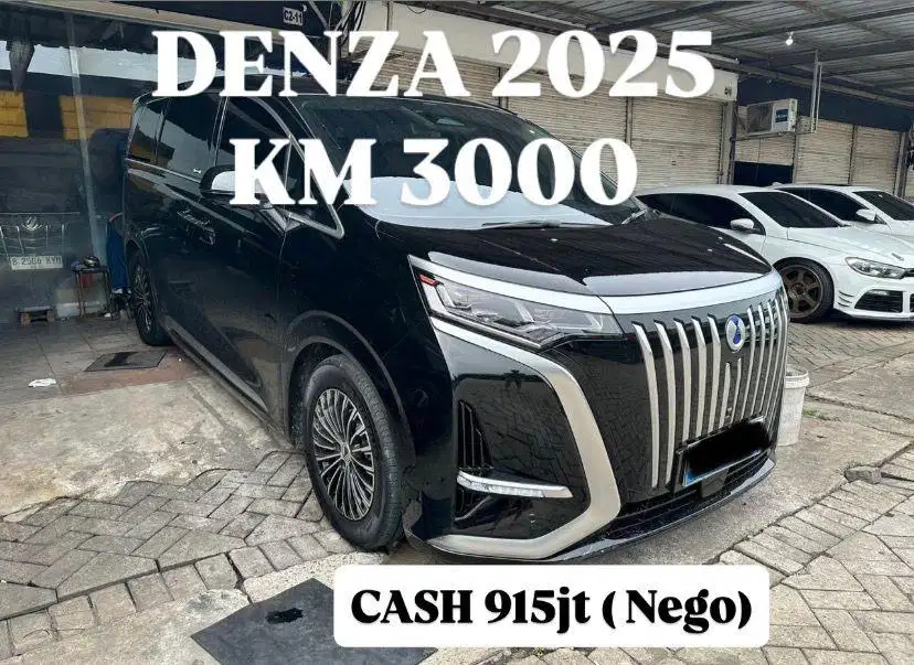 Denza D9 tahun 2025 low km