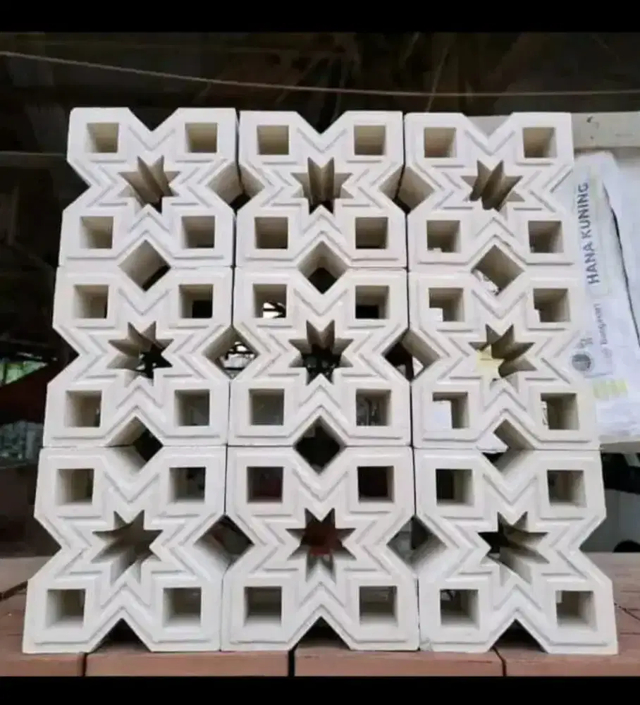 Roster beton minimalis moderen