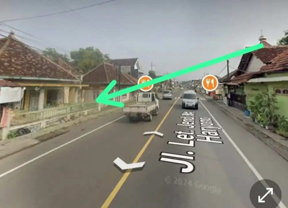 Di jual tanah dan bangunan di jl MT haryono ponorogo