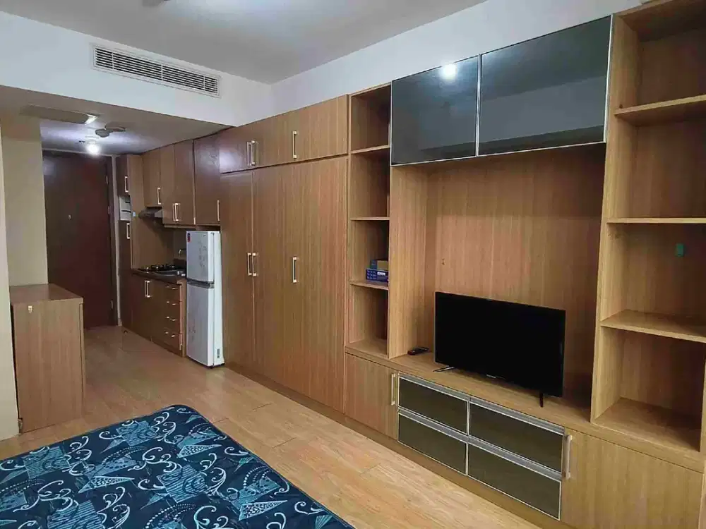 U Residence 1 Apartment, view golf , studio 35m2 dan termurah, full furnish