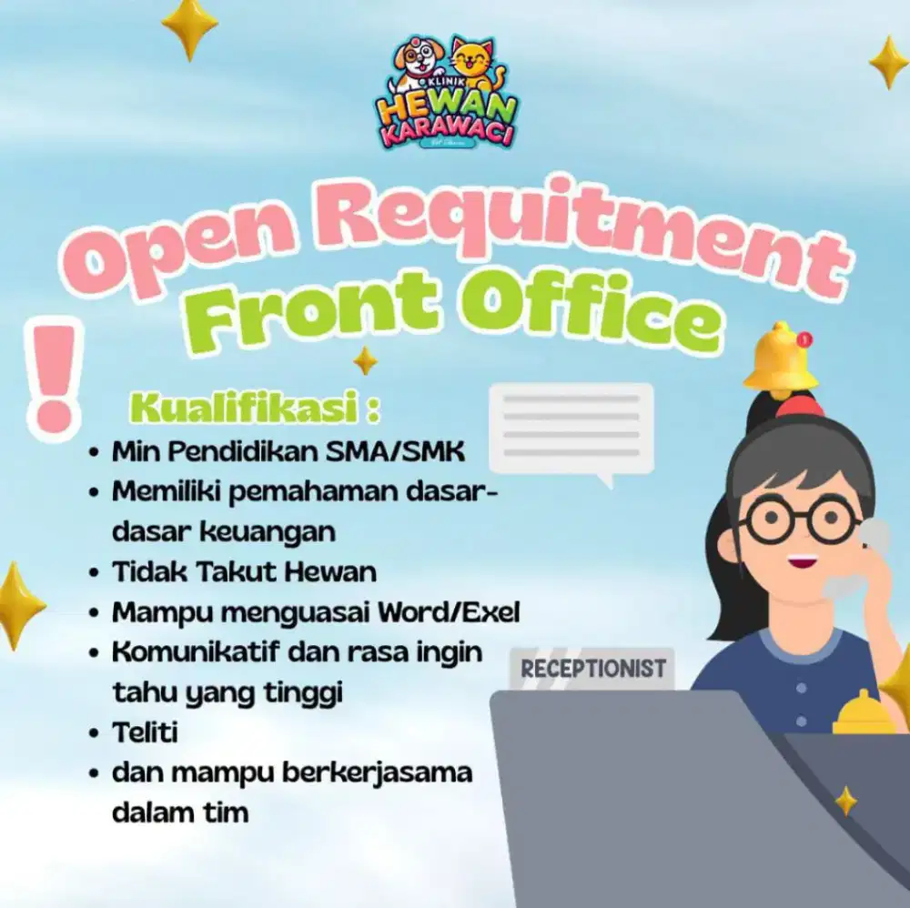 Info lowongan pekerjaan