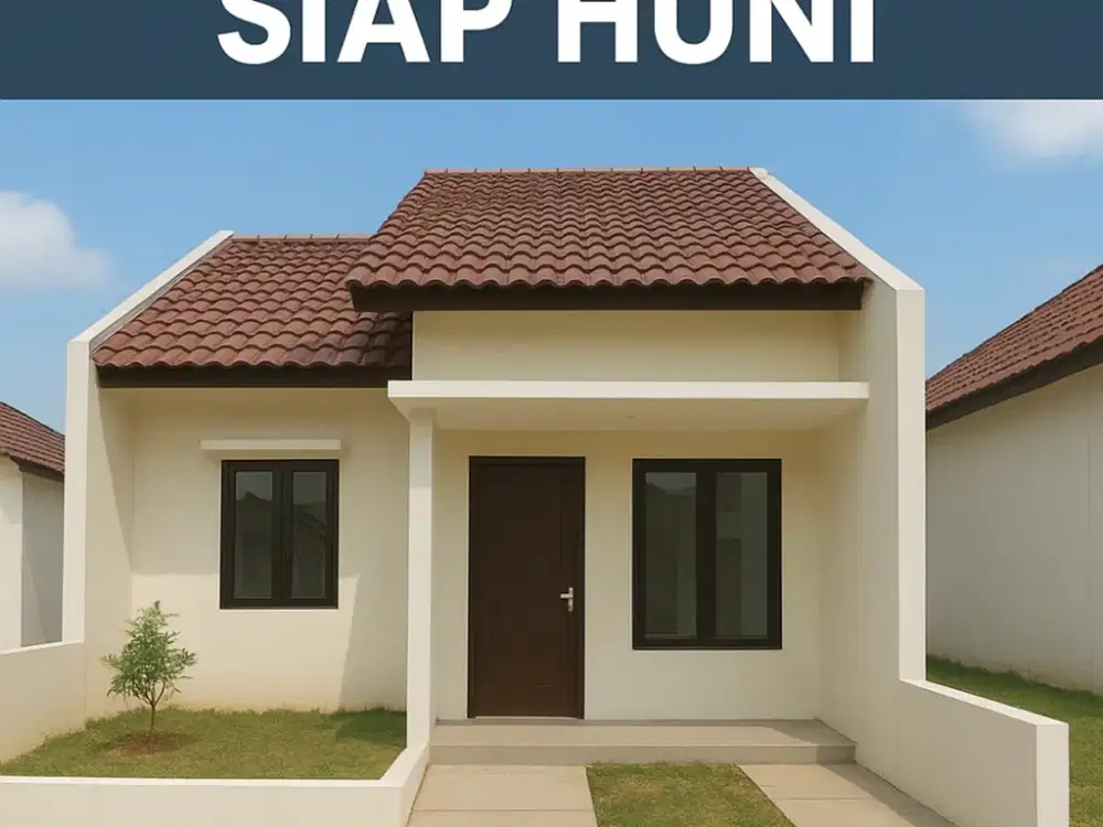 Siap Huni Rumah Murah 10 Menit Pasar Parung Cicilan 0%