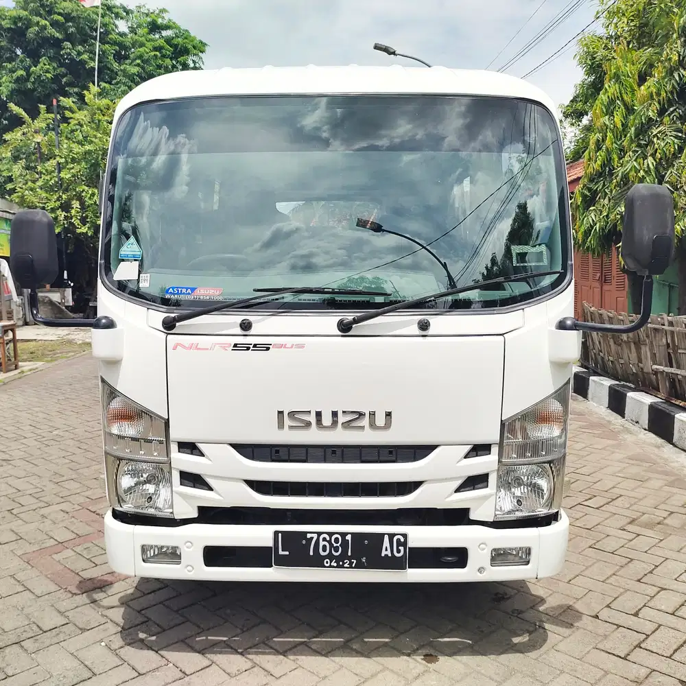Isuzu Elf NLR55 Bus Manual 2021 Putih Diesel