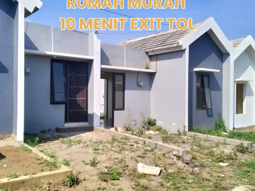 Ruman Inden Bangun dekat Exit Tol