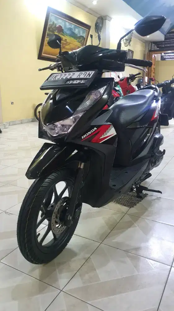 New Beat Sporty CBS 2024 Mentah Habis-Odomtr 8.000 KM-plaza motor