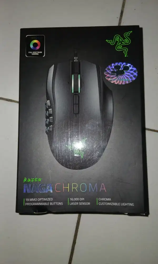 Mouse Gaming Razer Naga Chroma. Bisa Nego !!