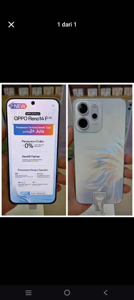 Oppo 14 f 5G ram 12/512