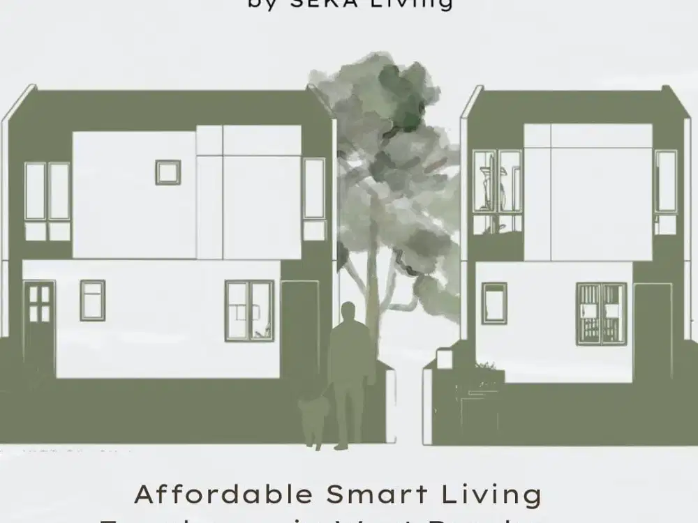 Rumah indent minimalis di Cihanjuang, Parongpong Bandung Barat