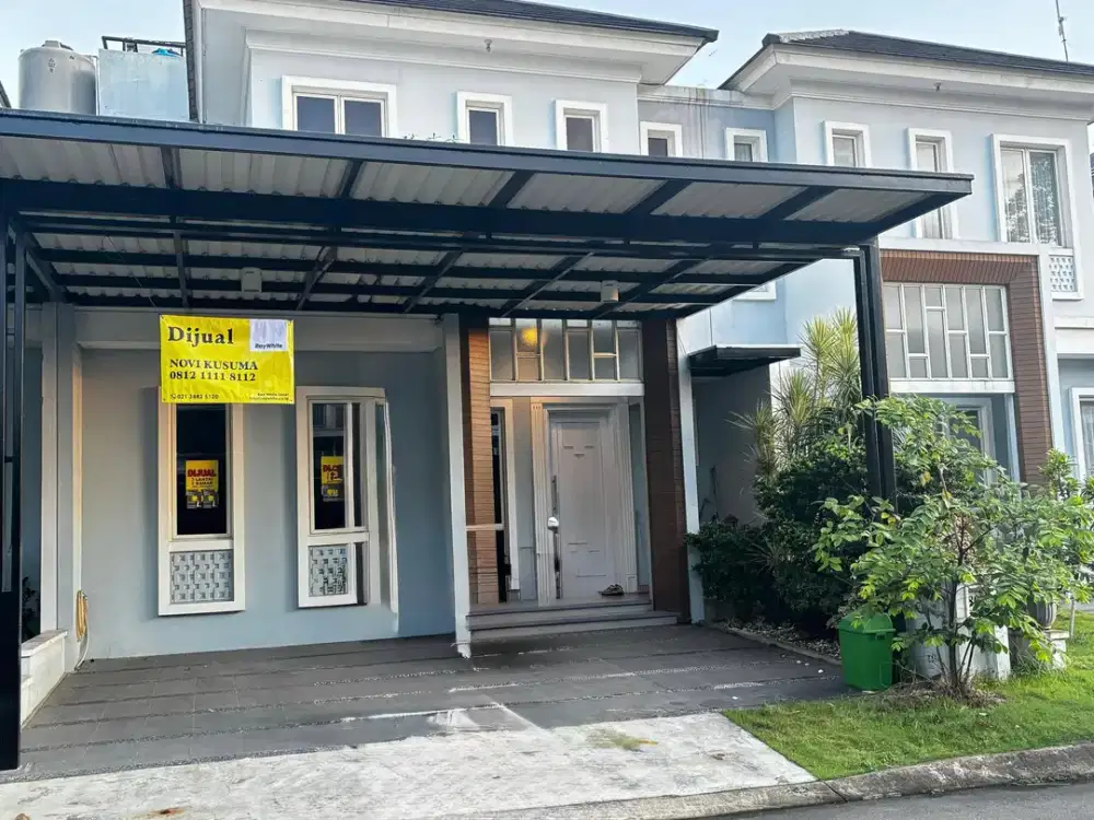 Rumah 3 Lantai Di Suvarna Sutera Tangerang Dekat Sekolah ST Laurensia