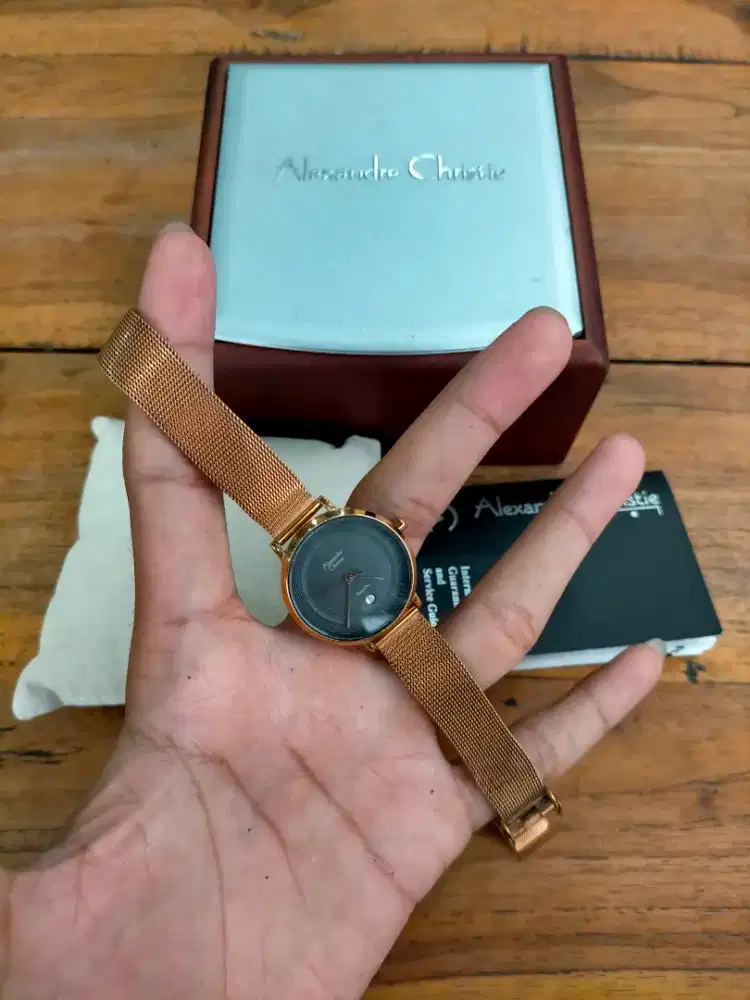 Jam tangan Alexandre Christie original cewek