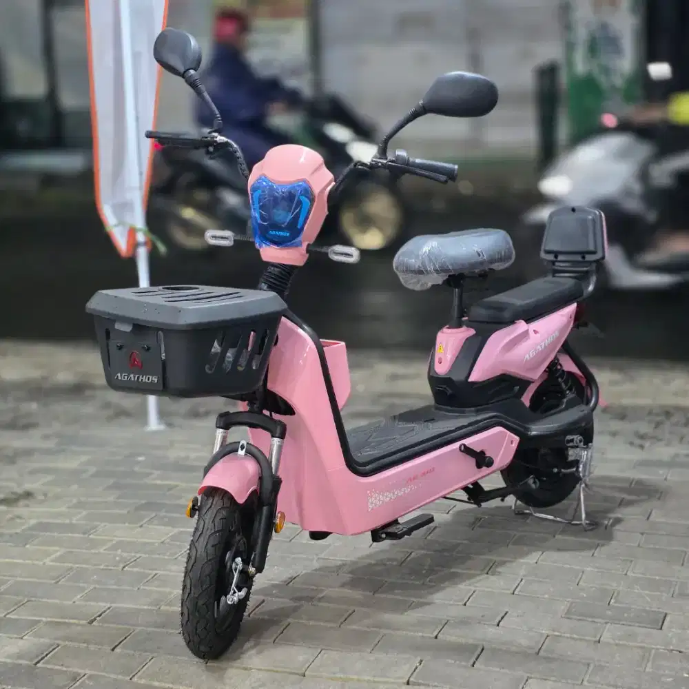 Sepeda Listrik Agathos Murah Stok Terbatas