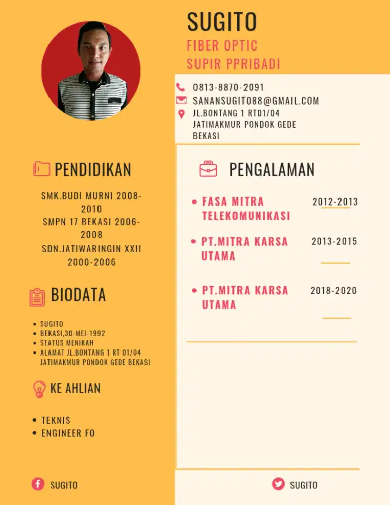 Mencari lowongan pekerjaan