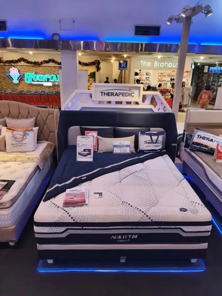 PROMO KASUR 6 KAKI MEREK THERAPEDIC CICILAN BUNGA 0%