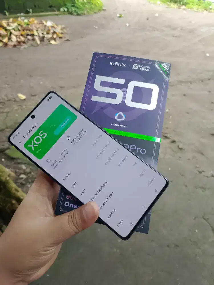 Infinix note 50 pro ram 8/256