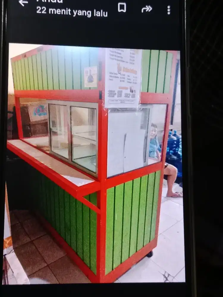 Jual rombong seperti kontener untuk juslan