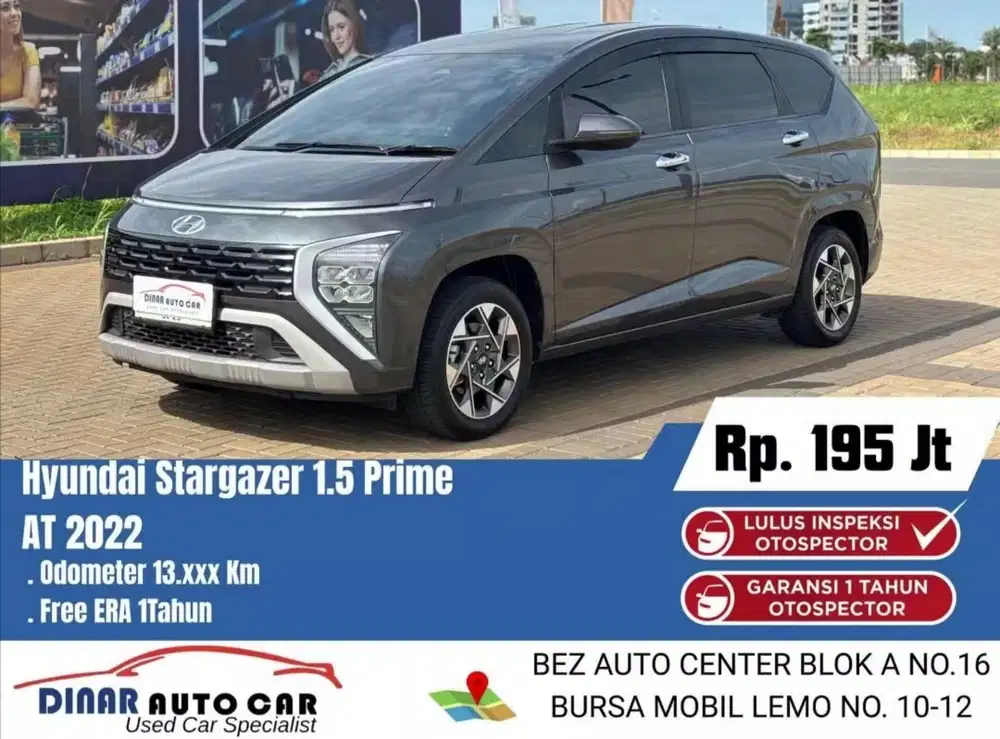 (13Rb) Stargazer Prime 2022 Matic Abu Warenty On Dp 30Jt *Dinar Auto*