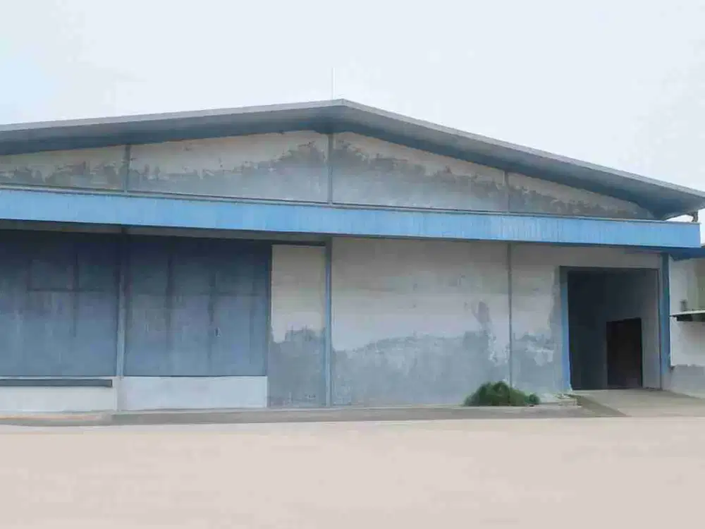 DISEWAKAN GUDANG AKSES CONTAINER 40 FLAT SIAP PAKAI – LOKASI STRATEGIS