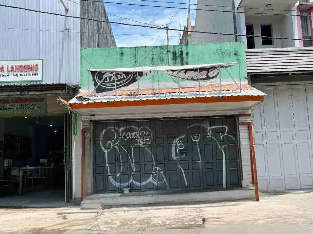 TEGAL MINTARAGEN RUKO STRATEGIS KOMERSIAL 
DEKAT JALAN RAYA PANTURA JUAL MURAH