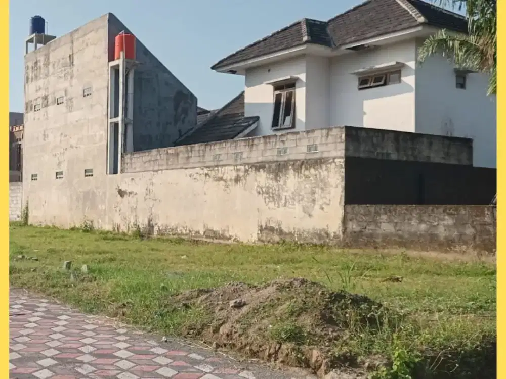 Tanah Hook Mangku Jalan Aspal Tajem Maguwoharjo SHM Pekarangan