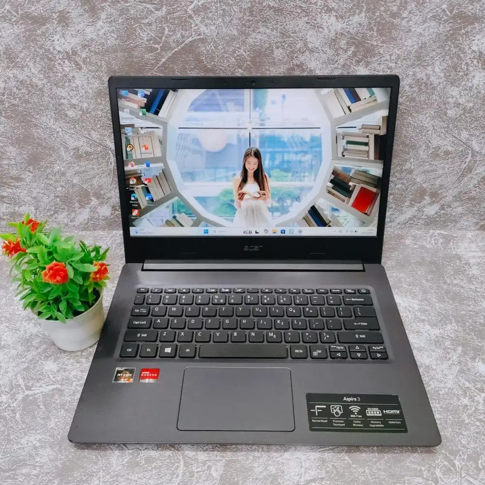 Jual Laptop Acer Ram 8GB SSD 512GB 14inc FHD Mulus no Minus