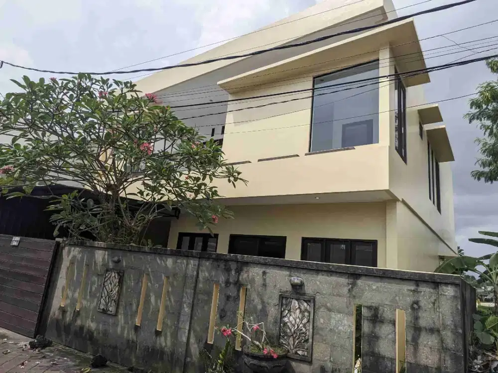 dijual rumah lantai 2 view sawah lokasi canggu dalung