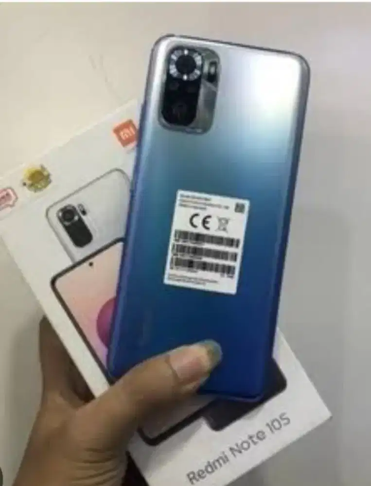 Murah hp Xiaomi Redmi Note 10s 6/64 lkp bs TT