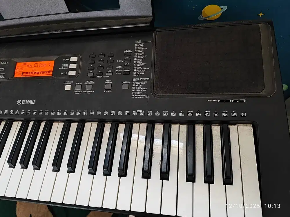 All in keyboard yamaha psr e363