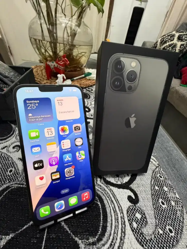 Iphone 13 Pro Max, 128 GB, ex garansi ibox
