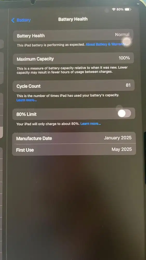 Jual Cepat IPAD PRO 11-inch chip M4 5th Gen Size 256Gb Garansi Ibox