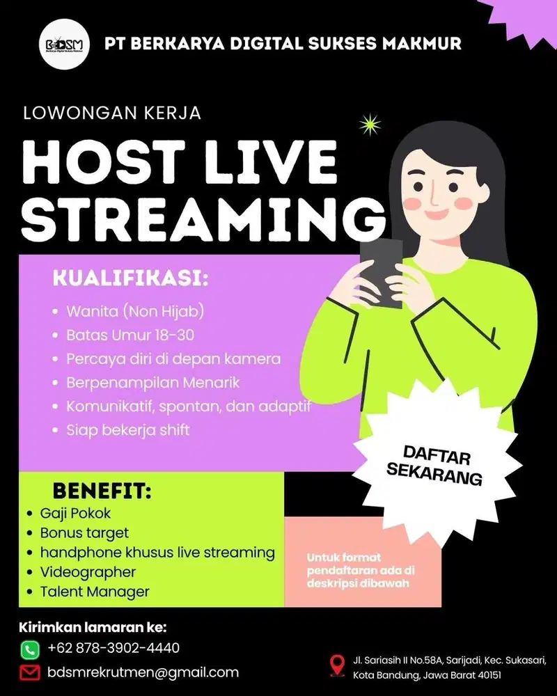 Host Live Streaming