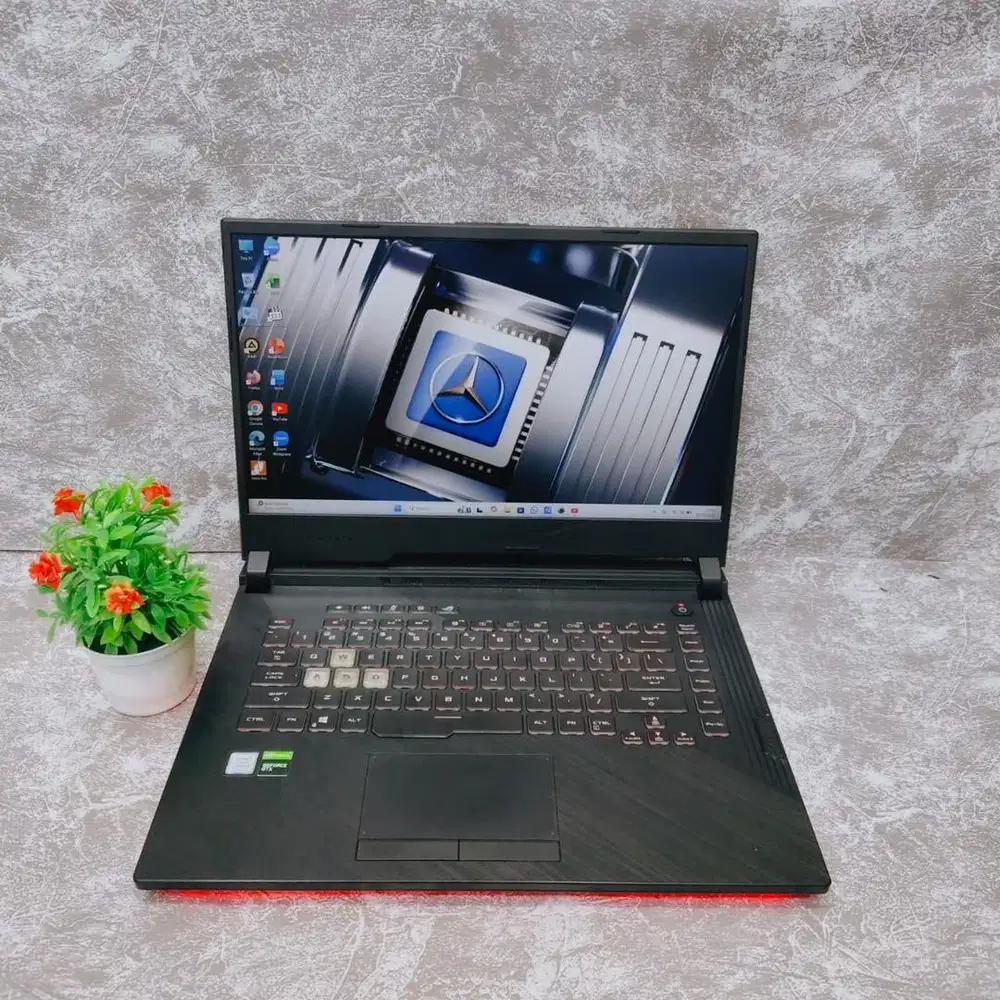 Asus Rog Strix Core i7-9750H dual VGA GTX 1650 Ram 16GB SSD 512GB